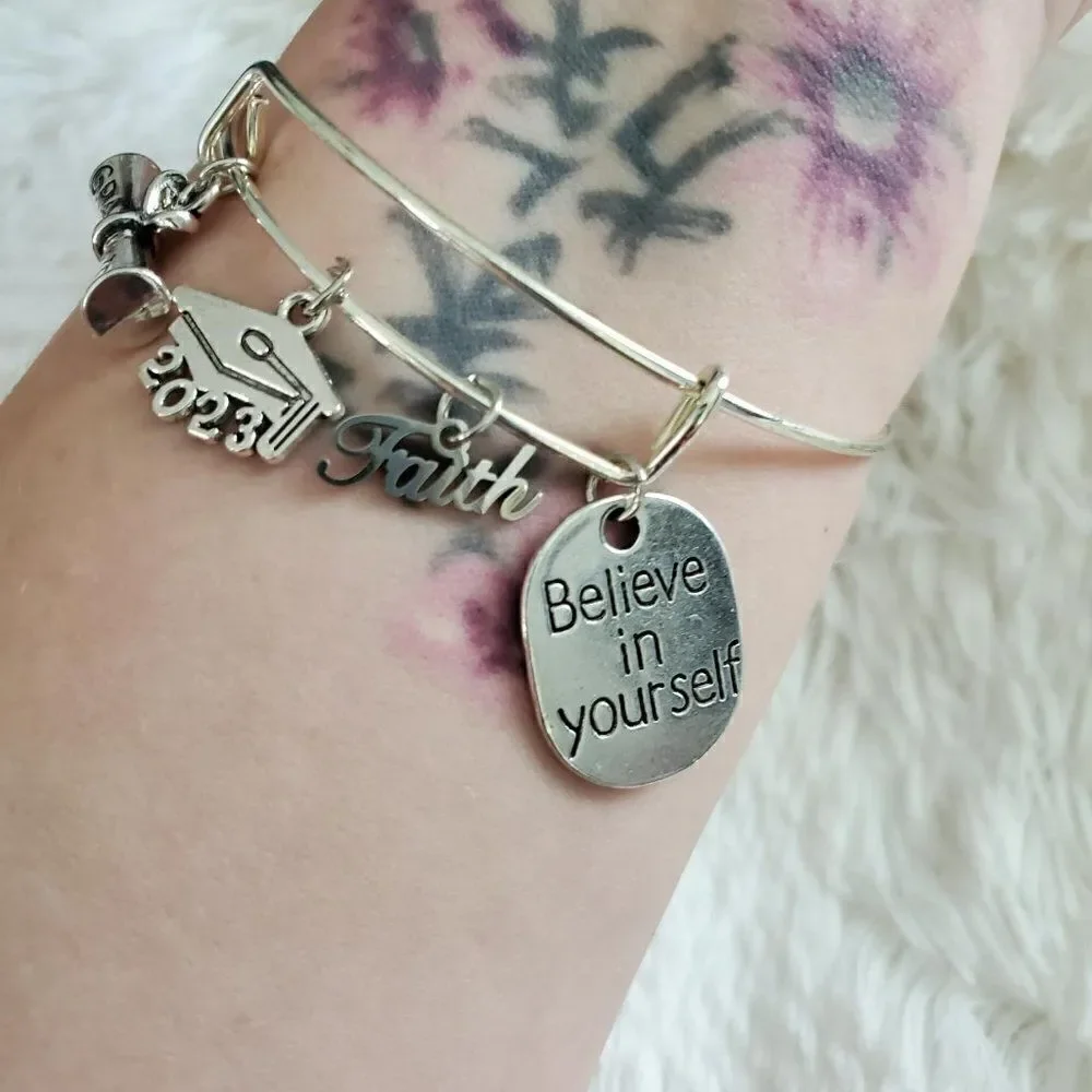 Class of 2023 Graduation Charm Bracelet